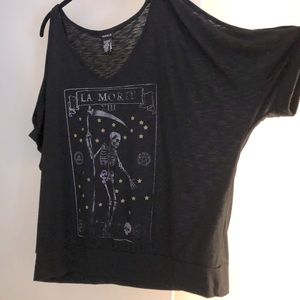 Torrid cold shoulder tee